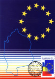 Carte maxima aderarea Romaniei la Uniunea Europeana