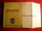 I. Zorleanu - Calauza Instalatorului de Ascensoare - 1953 , 151 pag