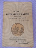 Cumpara ieftin I.VALAORI / LISSEANU - ISTORIA LITERATURII LATINE * ANTOLOGIE , 1939 *