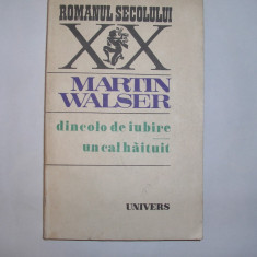 DINCOLO DE IUBIRE-UN CAL HAITUIT -MARTIN WALSER,rf3/3