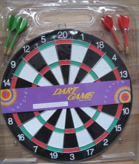 BORD de DARTS Tinta Darts joc de familie/jocuri sport tabla medie 4 sageti foto