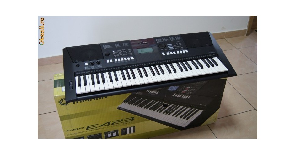 Vand orga YAMAHA PSR E-423 keyboard yamaha psr e423 psr e 423 clapa ...