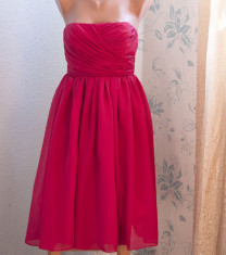 Rochie de ocazie roz fucsia marimea xs. foto