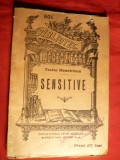 Traian Demetrescu - Sensitive - Ed. cca. 1908, BPT nr.604 Ed. Librariei Leon Alcalay , 96 pag