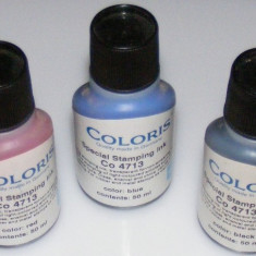 Tus Coloris Co 4713 50 gr. pentru marcare Sticla - albastru,rosu,negru