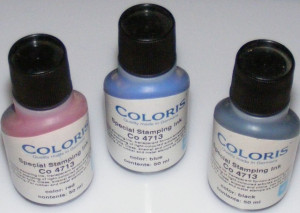 Tus Coloris Co 4713 50 gr. pentru marcare Sticla - albastru,rosu,negru |  Okazii.ro