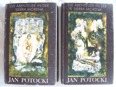 &amp;quot;DIE ABENTEUER IN DER SIERRA MORENA von Saragossa&amp;quot;, 2 vol., Jan Potocki, 1981 foto