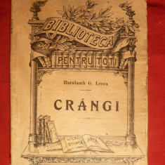 H.G.Lecca - Crangi - BPT nr.845 -cca.1913