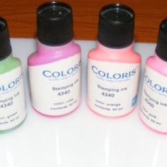 Tus Coloris 4340 50 gr. culori Neon - pink,ruby,orange,galben,verde