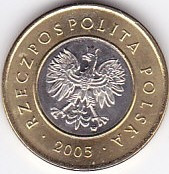 Moneda Polonia 2 Zloti 2005 - KM#283 UNC foto