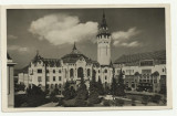 Targu-Mures : Primaria si Palatul Cultural, circulata 1946,timbru Mihai