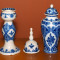 Set portelan cobalt Germany. Anii 70.