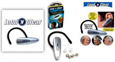 Aparat auditiv teleshopping Loud and Clear/Loud N Clear pt hipoacuzie - Vazut la TV foto