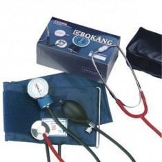 Tensiometru manual de brat + Cadou Stetoscop , tensiometre aneroid tensiometru mecanicI Nou! foto