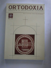 ORTODOXIA - Revista Patriarhiei Romane [seria II, an IV, nr. 1 / ian-mart 2012] foto