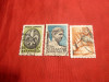 Serie Jamboreea Internat.1937 Olanda ,3 val.stamp.