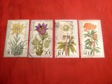 Serie Flori 1975 RFG 4 val.stamp.