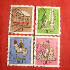 Serie Figurine 1969 RFG 4 val.stamp.
