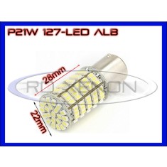 BEC AUTO LED P21W BA15S 1156 - 127 SMD - LUMINI DE ZI (DRL), MARSARIER