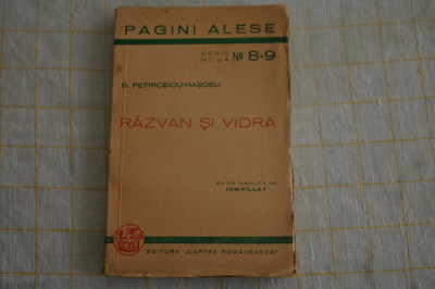 Razvan si Vidra, B. Petriceicu-Hasdeu, 1940 foto