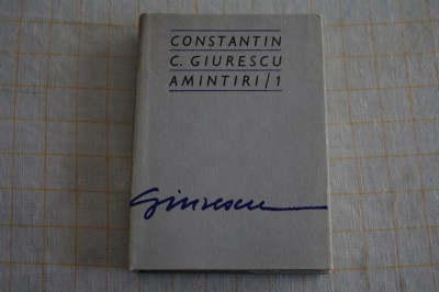 Constantin C. Giurescu Amintiri / 1, 1976 foto
