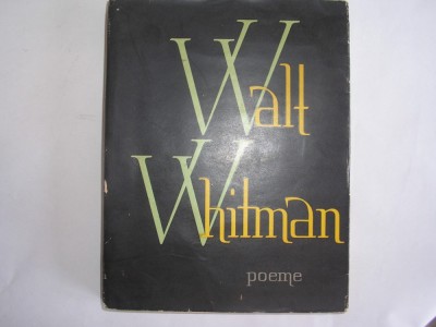 WALT WHITMAN POEME,R13 foto