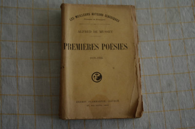 Alfred de Musset, Premieres poesies (1829-1835), 1926 foto