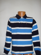 Tricou original Tommy Hilfiger baieti 5 ani foto