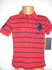 Tricou original US Polo Assn baieti 3 ani foto