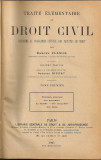 Marcel Planiol - Trataite elementaire de Droit Civil ( vol. I ) - 1925