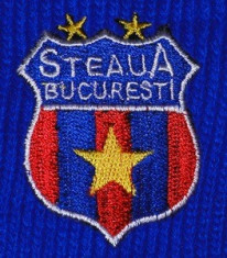 Emblema STEAUA / emblema brodata cu STEAUA / sigla STEAUA foto