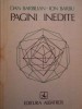 Dan Barbilian - Ion Barbu - Pagini inedite
