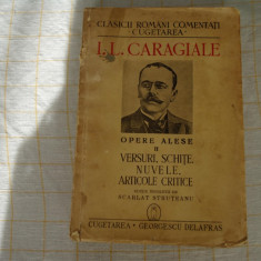 I.L. Caragiale, Opere alese, vol. II, 1940