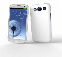 CARCASA Samsung Galaxy S3 SIII i9300 - WHITE EDITION - CARCASA PLASTIC ALB MAT - PROTECTIE Samsung Galaxy S3 SIII i9300 foto