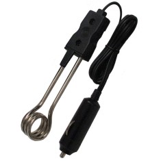 Fierbator (plonjor, termoplonjor) pentru apa, lapte, cafea, ceai, supa instant pentru masina, motocicleta, rulota, auto rulota, camion, tir (12 v DC) foto