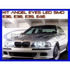 KIT INELE ANGEL EYES - 84 LED SMD 3528 - BMW E36, E38, E39, E46 - CULOARE 6000K