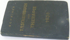 Agenda dictionar medical german 1936 - de colectie foto