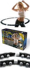 Cerc fitness magnetic Acu-Hoop inel pentru exerctii fizice/gimnastica/modelare corporala foto