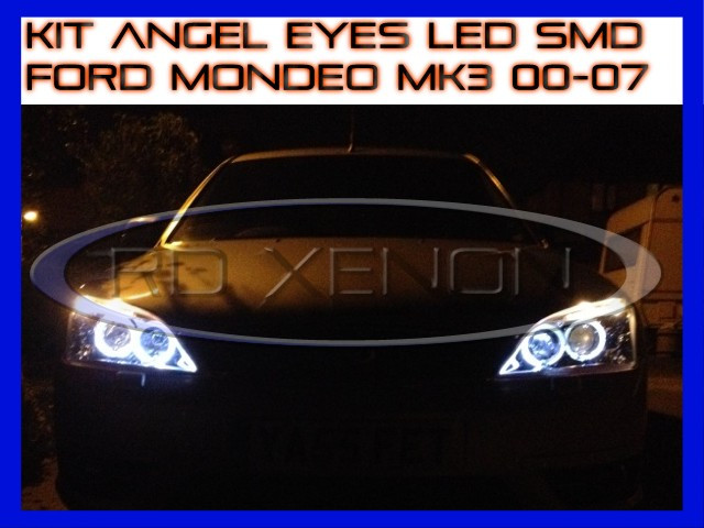 KIT INELE ANGEL EYE EYES CU LED SMD - FORD MONDEO MK3 2000-2007
