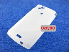 HUSA Sony Ericsson Xperia Arc X12 - MATTE WHITE - CARCASA Sony Ericsson Xperia Arc X12 - PROTECTIE Sony Ericsson Xperia Arc X12 foto