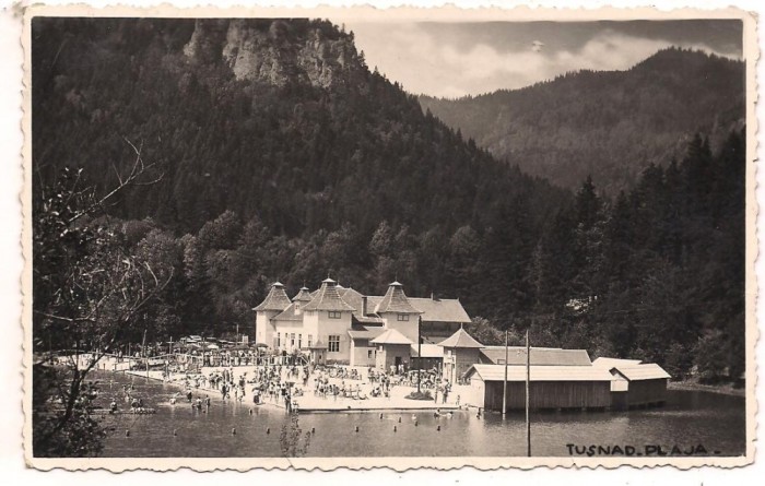 carte postala(ilustrata)-Tusnad anul 1939