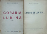 Veronica Obogeanu , Corabia de lumina , Poeme , 1946 , editia 1 cu autograf, Alta editura