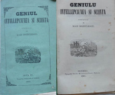 Ioan Barbulescu , Geniul , intelepciunea si sciinta , 1869 foto