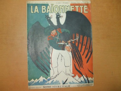 La Baionnette 14 09 1916 7 ilustratii color foto