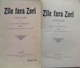 N. Costinescu , Zile fara zori , Versuri , 1910 , editia 1, Alta editura