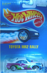 HOT WHEELS- TOYOTA MR2 RACE CAR -++ 2000 DE LICITATII !! foto