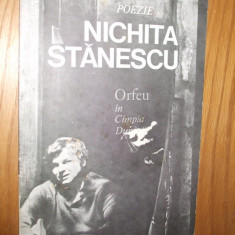 NICHITA STANESCU - Spectacole de Poezie - Orfeu in Campia Dunarii -1983, 32 p.
