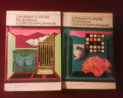 Dramaturgie romana contemporana vol. I-II, ingrijitor editie Valeriu Rapeanu foto