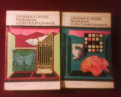 Dramaturgie romana contemporana vol. I-II, ingrijitor editie Valeriu Rapeanu foto
