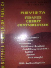 Revista Finante Credit Contabilitate nr. 4/2001 foto